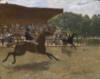 The False Start by Edgar Degas