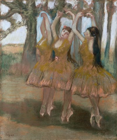 The Greek Dance by Edgar Degas