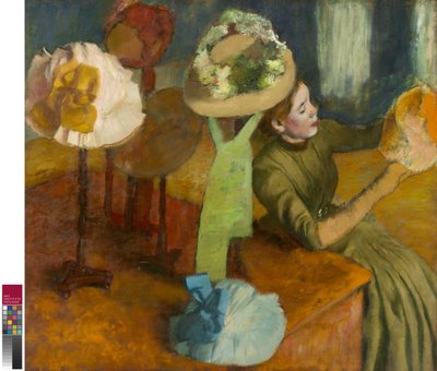 The Millinery Shop by Edgar Degas