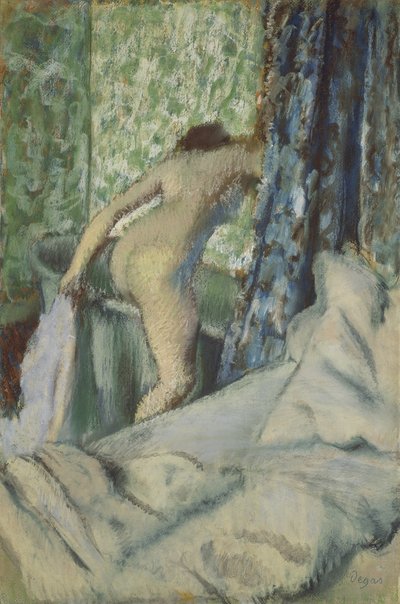 The Morning Bath, 1887-90 by Edgar Degas