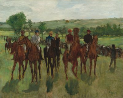The Riders by Edgar Degas