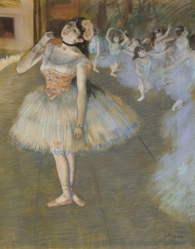 The Star by Edgar Degas