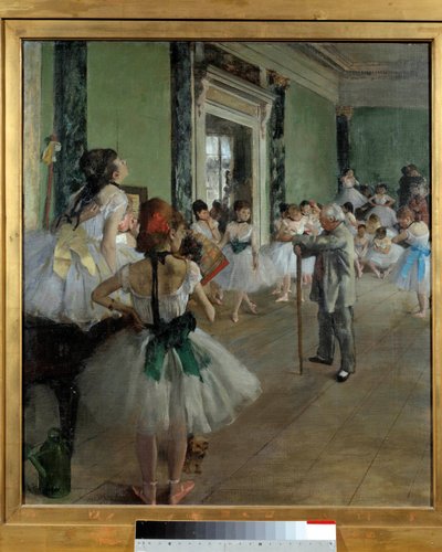 The Dance Class by Edgar Degas