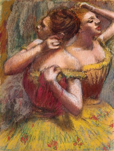 Two Dancers by Edgar Degas