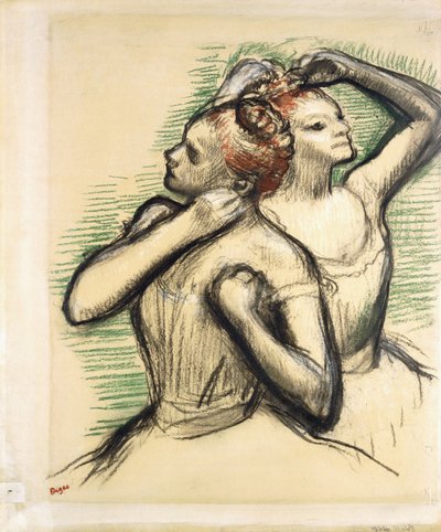 Two Dancers by Edgar Degas