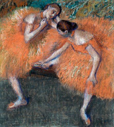 Two Dancers, c. 1898 by Edgar Degas