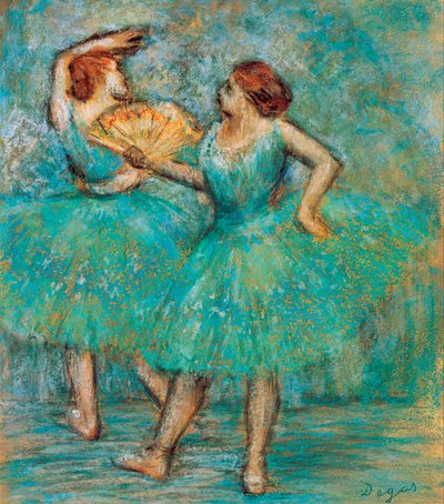 Two Dancers by Edgar Degas