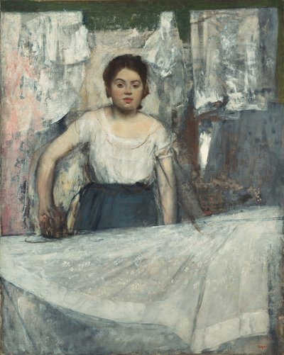 Woman Ironing by Edgar Degas