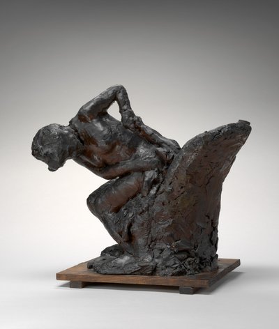 Woman Seated, Wiping Her Left Hip, 1890s-1911 by Edgar Degas