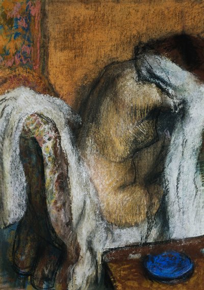 Woman Washing by Edgar Degas