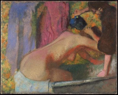 Woman at Her Bath by Edgar Degas