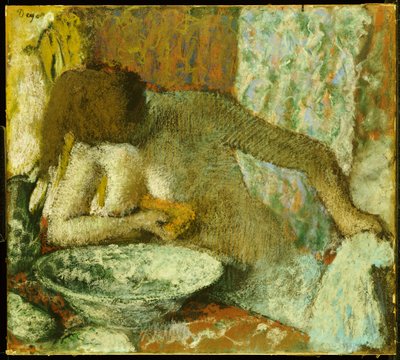 Woman at her Toilet by Edgar Degas