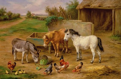 Farmyard Friends by Edgar Hunt