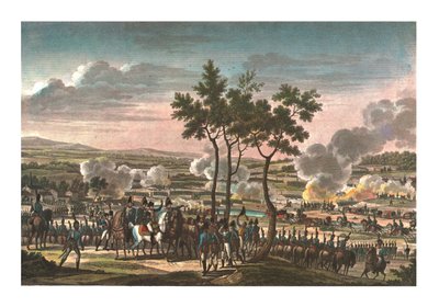 Battle of Abensberg, 20 April 1809 by Edme Bovinet