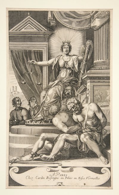 Justice by Edme de Boulonois