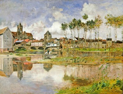 Moret-sur-Loing by Edmond Charles Yon