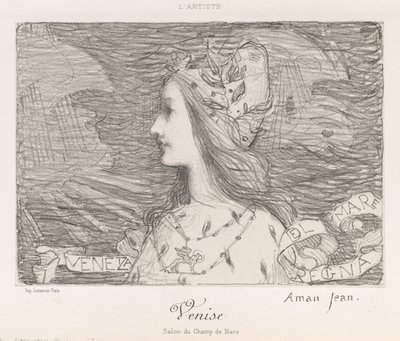 Venice by Edmond François Aman Jean