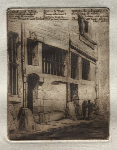 The Street of the Bad Boys by Edmond Gosselin