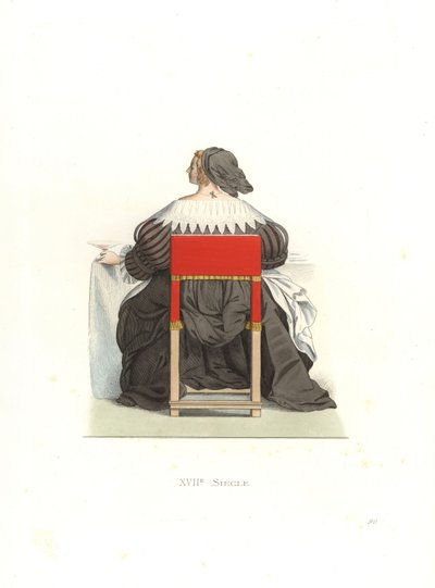 French Woman by Edmond Lechevallier Chevignard