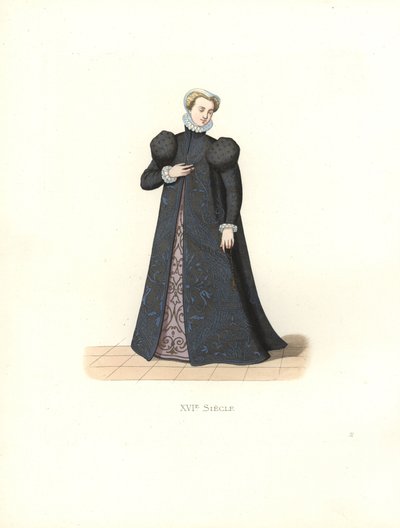 Noblewoman of Lorraine by Edmond Lechevallier Chevignard