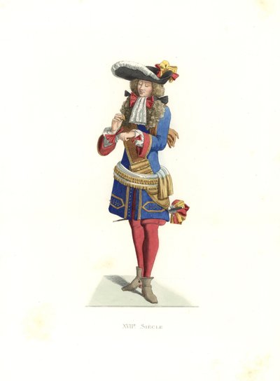 Royal Officer, France by Edmond Lechevallier Chevignard