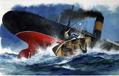 Childhood literature: The Shipwreck by Edmondo de Amicis