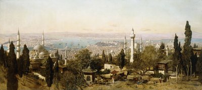 A View of Constantinople by Edmund Berninger