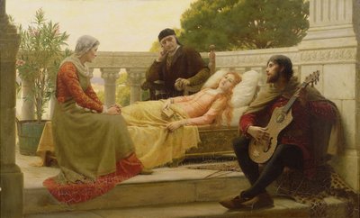 How Liza Loved the King, 1890 by Edmund Blair Leighton