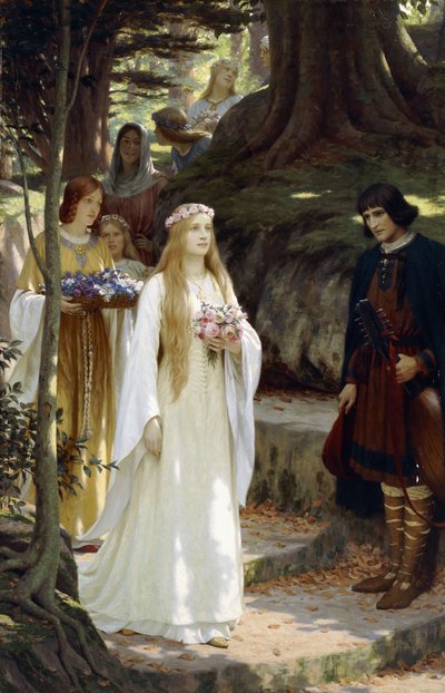 My Fair Lady, 1914 by Edmund Blair Leighton