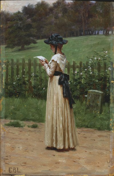The Love Letter by Edmund Blair Leighton