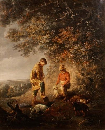 Ferreting at Windsor by Edmund Bristow