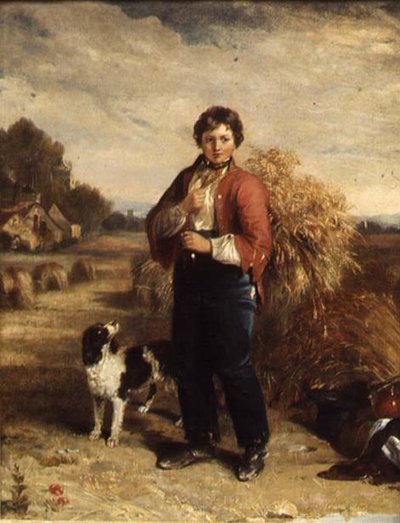 Gleaners Return by Edmund Bristow