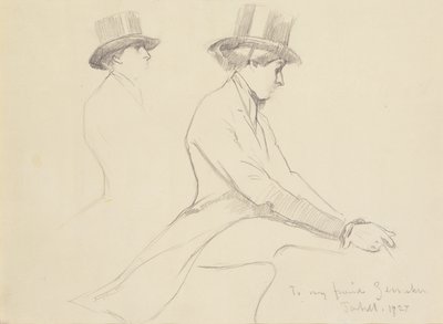 Equestrian Figures by Edmund Charles Tarbell