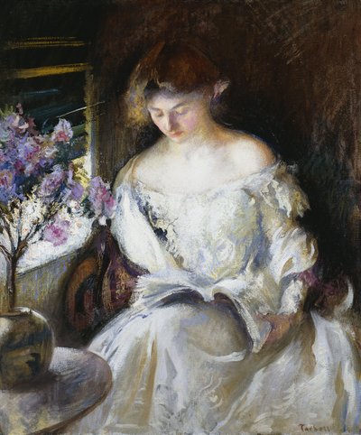 Girl Reading by Edmund Charles Tarbell