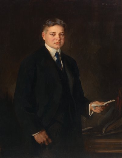 Herbert Hoover, 1921 by Edmund Charles Tarbell