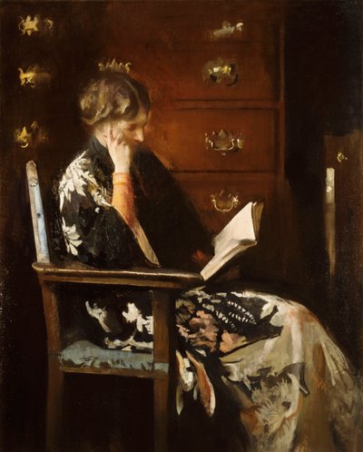 Mary Reading by Edmund Charles Tarbell