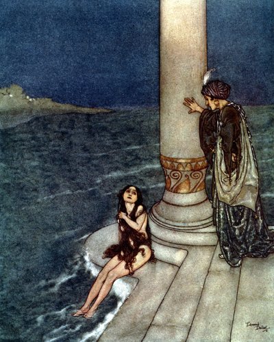 The Little Mermaid by Edmund Dulac