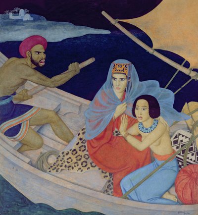 Zenobia, Queen of Palmyra by Edmund Dulac