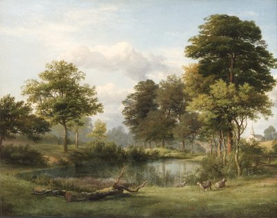A Scene at Muswell Hill by Edmund Gill
