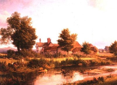 View of Unstead House, near Bramley by Edmund Gill