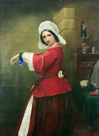 Lady in French Costume by Edmund Harris Harden