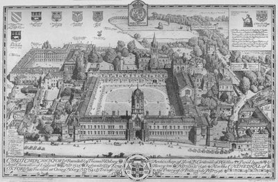 Christchurch, Oxford, 1916 by Edmund Hort New