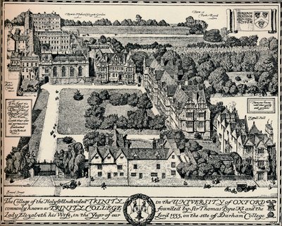 Trinity College, Oxford, 1905 by Edmund Hort New