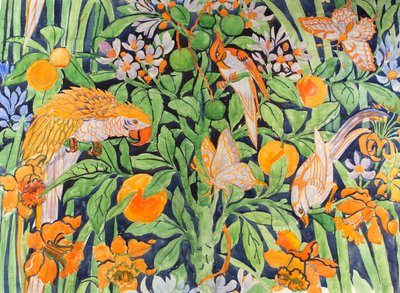Jungle Chat c1930 by Edmund Hunter