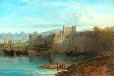 Chepstow Castle On The Wye, 1872 by Edmund John Niemann