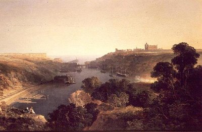 View of Whitby by Edmund John Niemann