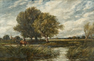 Watering Horses by Edmund Morison Wimperis