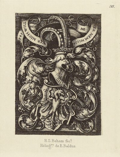 Design by Hans Sebald Beham by Édouard Baldus