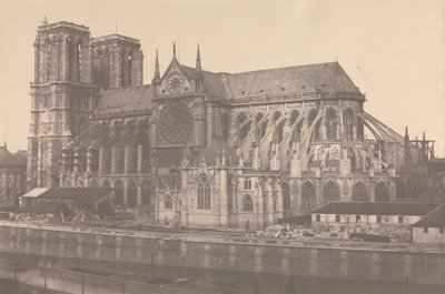 Notre Dame, Paris, 1852-1853 by Édouard Baldus