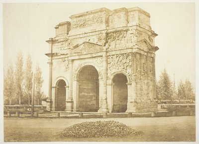 Ancient Arch in Orange by Edouard Denis Baldus